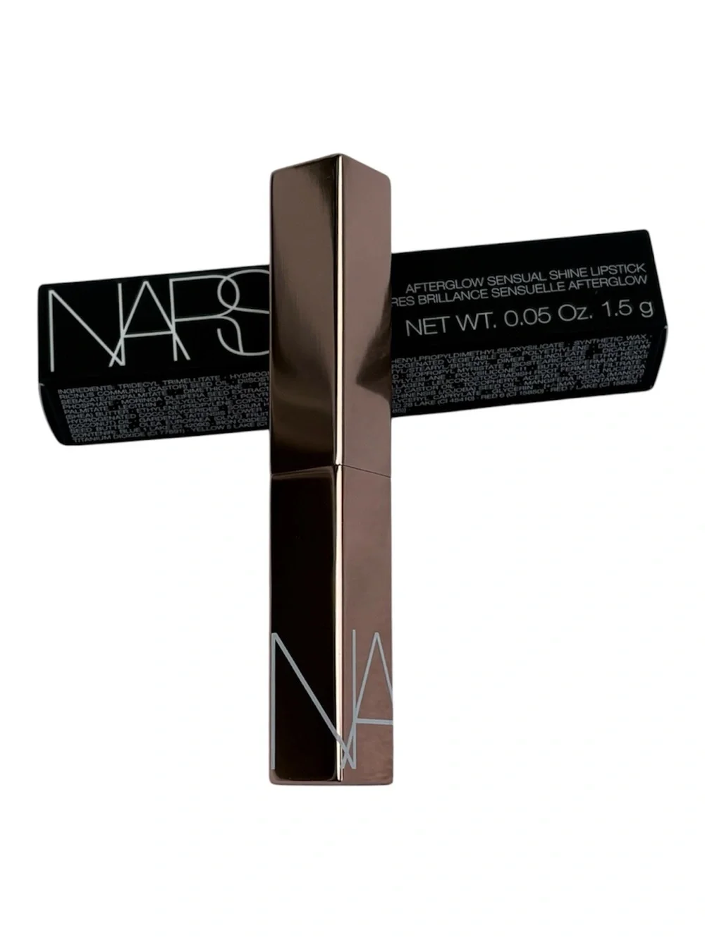 NARS COSMETICS Afterglow Sensual Shine Lipstick-High Gear (Burnished Coral) NIB